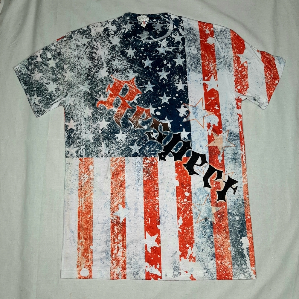 American Flag Respect T Shirt